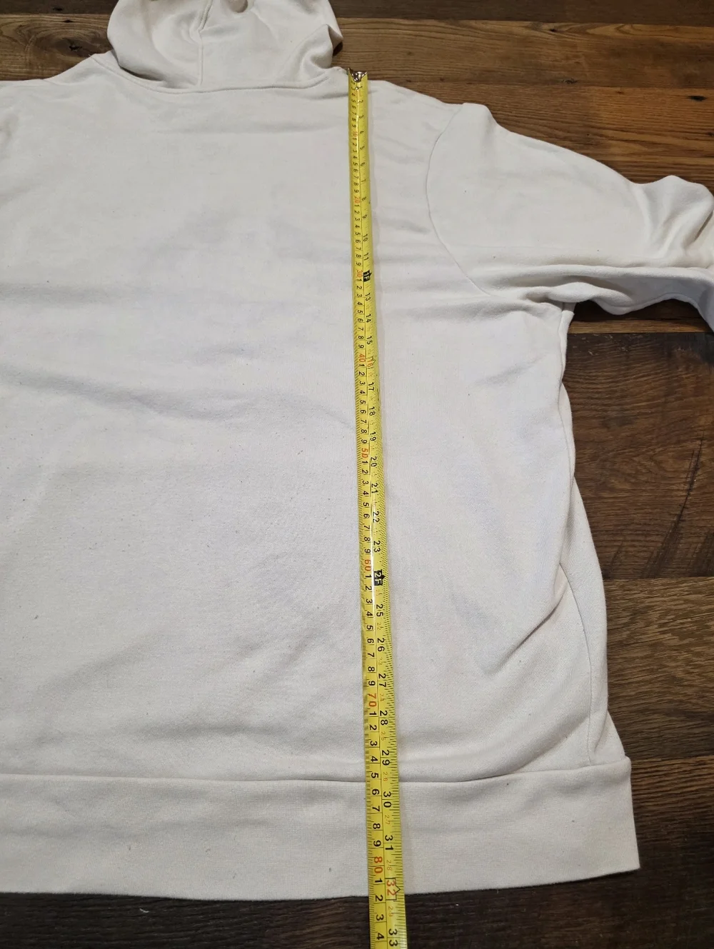 Nirvana Cream Graphic Hoodie with Yellow Smiley Men 3XL - Picture 8 of 10